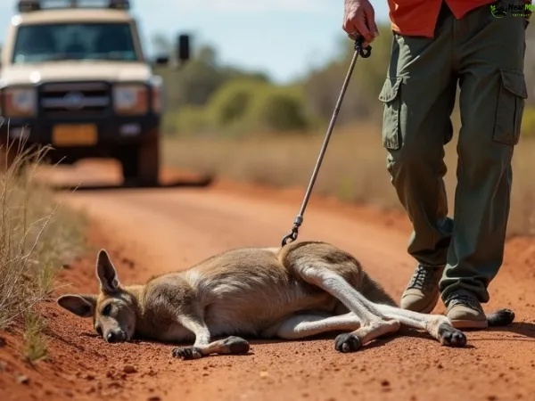 Dead Kangaroo Removal Numinbah Valley